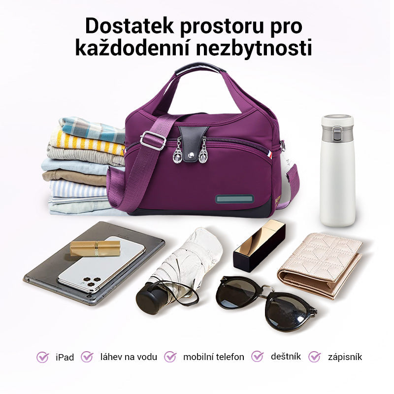 👜Módní taška s velkou kapacitou a ochranou proti krádeži