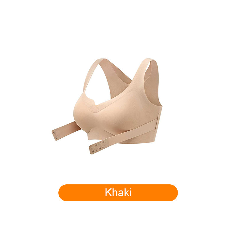 💕Dámska pohodlná bezšvová podprsenka s push-up zapínaním vpredu🎁