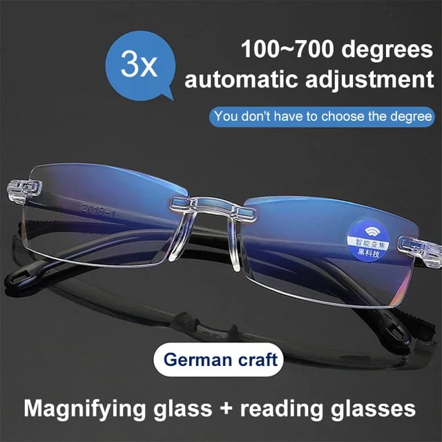 Autozoom okuliare na čítanie