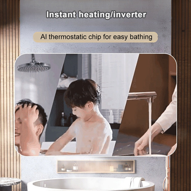🚿 Prietokový ohrievač vody s termostatom – Kompaktný a energeticky úsporný – Ideálny do sprchy, k umývadlu alebo do kuchyne – Stála teplota vody, jednoduchá inštalácia 💧