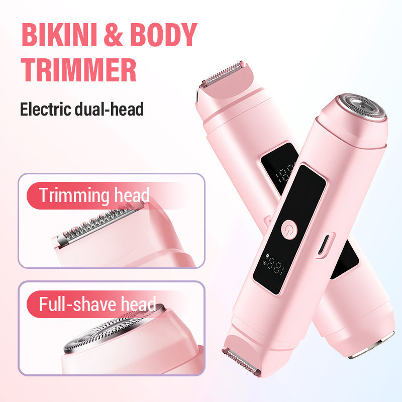Elektrický dvojramenný epilátor na bikiny a telo