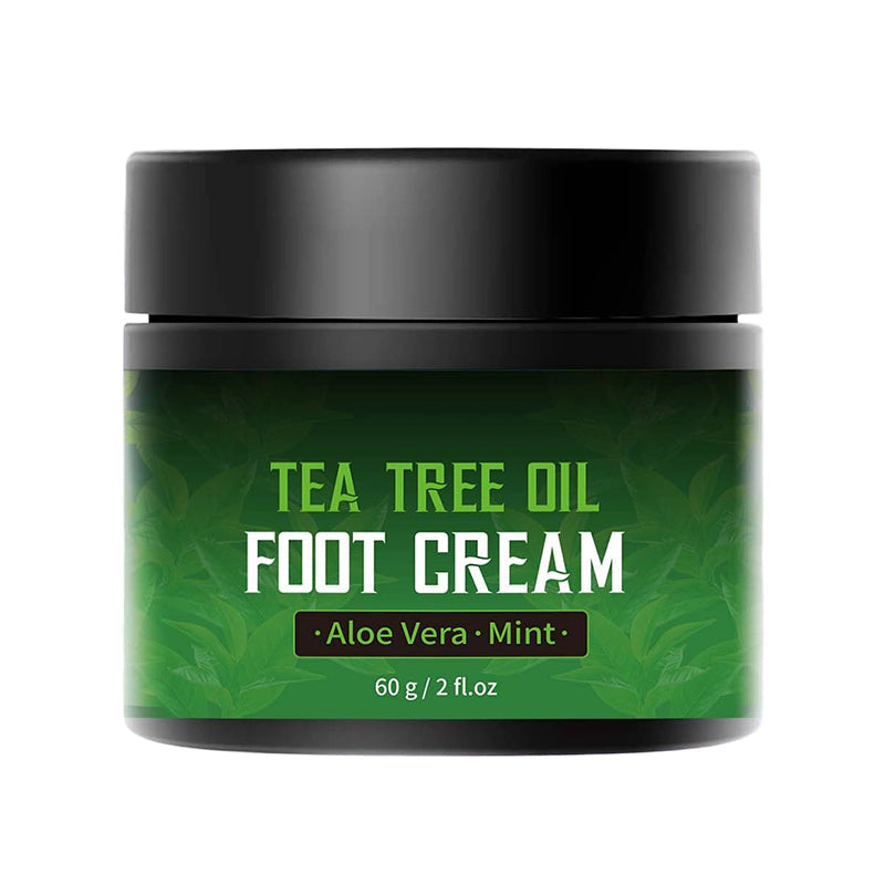 Krém na nohy s tea tree olejem na popraskané paty
