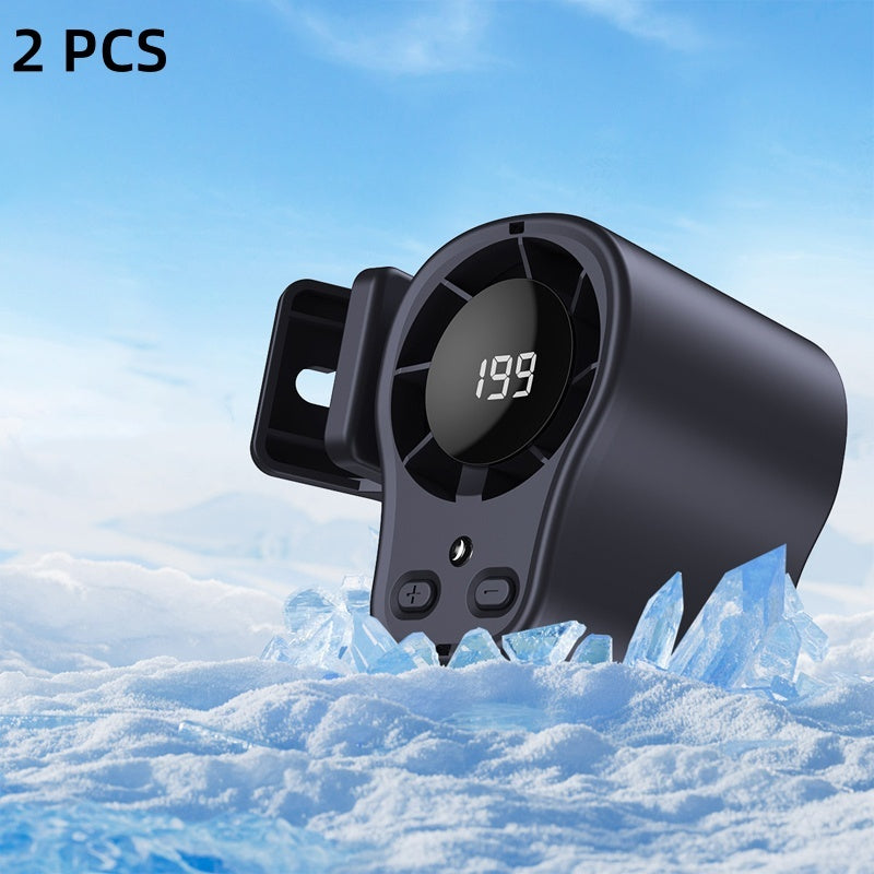 Osobný ventilátor s voľnými rukami a LED displejom