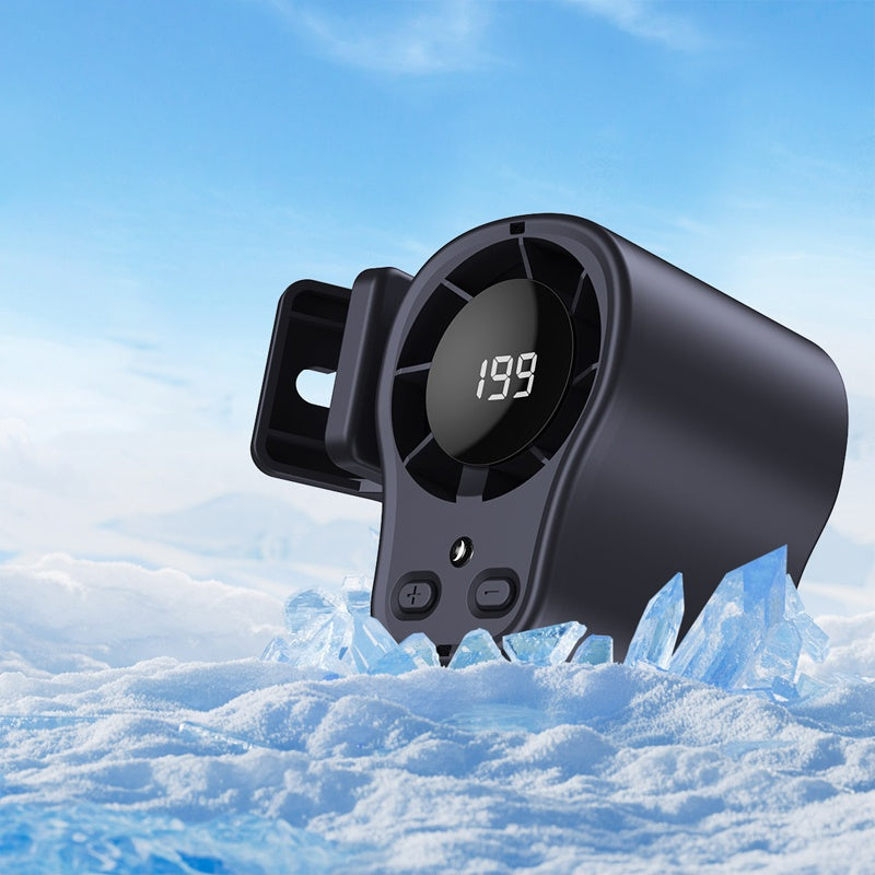 Osobný ventilátor s voľnými rukami a LED displejom