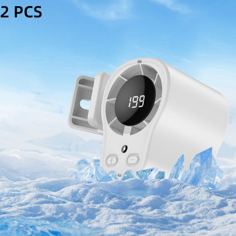 Osobný ventilátor s voľnými rukami a LED displejom