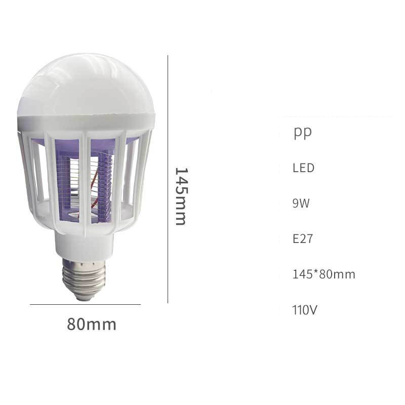 2-v-1 LED lampa proti komárom