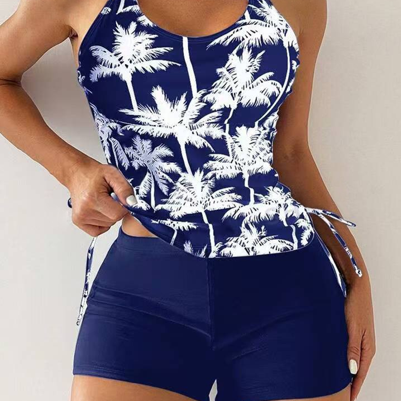 👙✨Dvoudílné plavky s volánky – Kontrola bříška a tvarování postavy