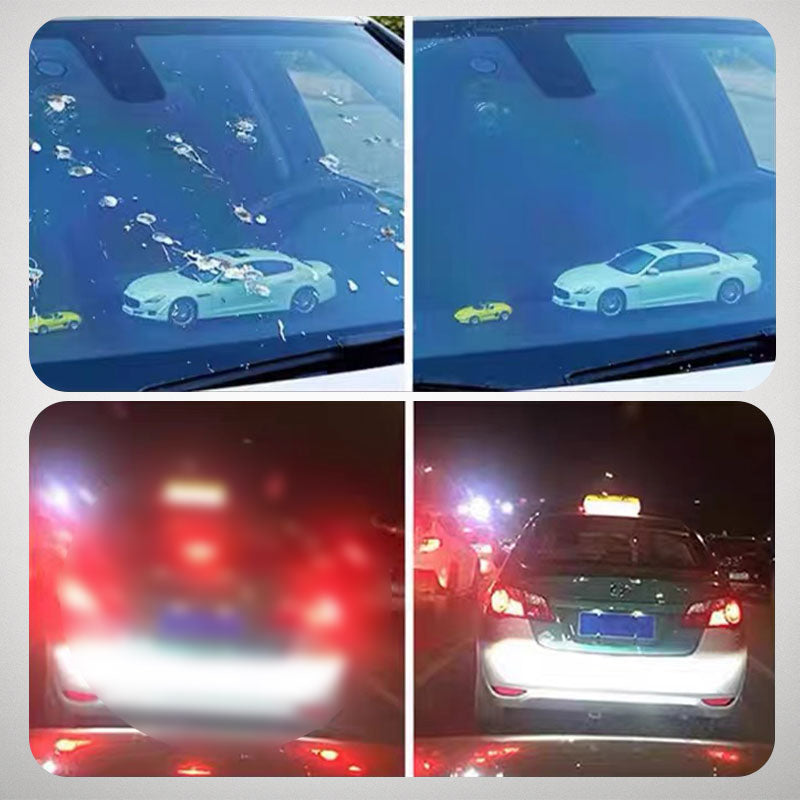 ✨ Odstraňovač náterov a olejových vrstiev na autosklo – Odstráňte závoj, obnovte jasnosť! 🚗💧 Vidíte cestu ako nikdy predtým – bez šmúh, bez oleja, bez starostí. 🔍💥
