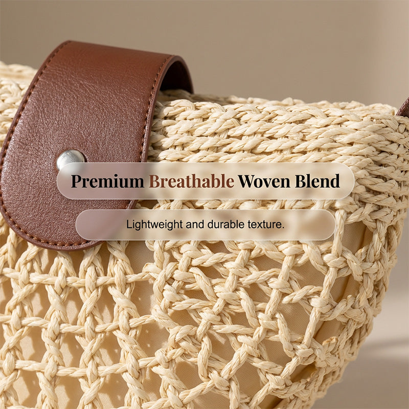 Tkaná crossbody kabelka pro ženy