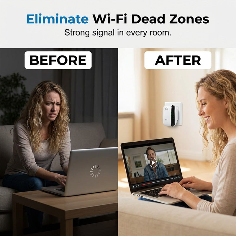 Wi-Fi opakovač a zosilňovač signálu s rýchlosťou 300 Mb/s